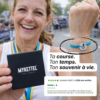 Bracelet Run Woman | Le souvenir de votre course