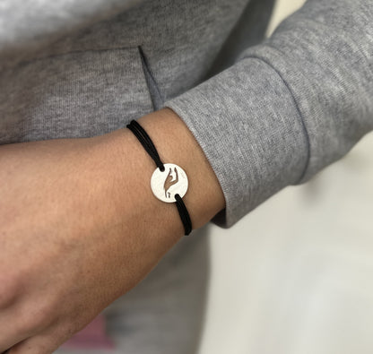 Bracelet MyNATATION - Le Nageur | Plaqué Argent