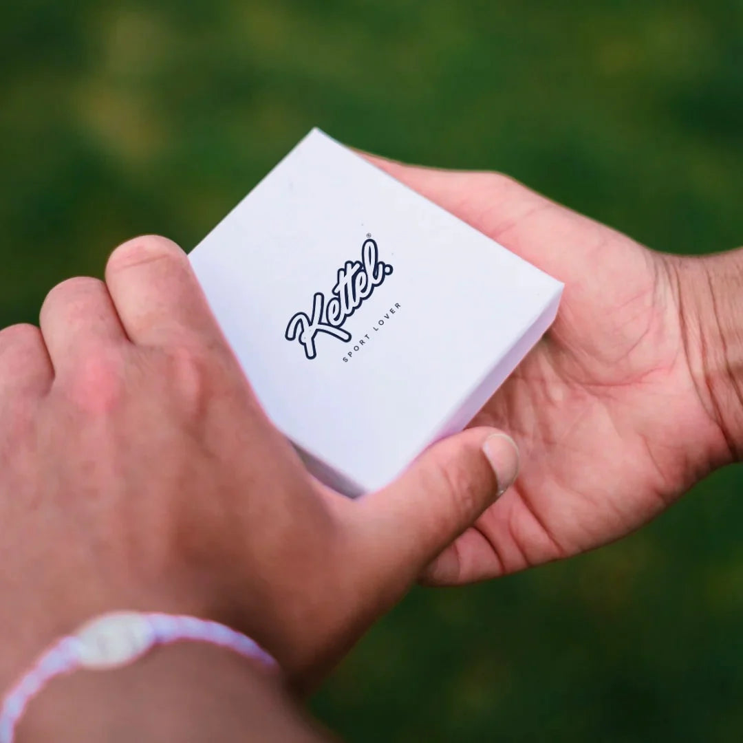 Bracelet Lettres - TENNIS - Cubes argentés