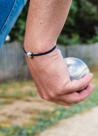 Bracelet Pétanque | Plaqué Argent