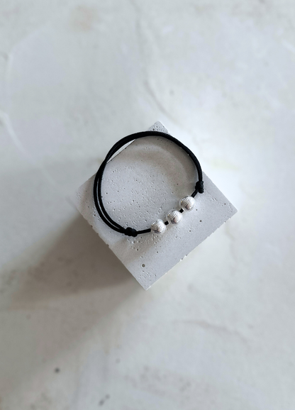 Bracelet Pétanque Triplette | Argent massif 925