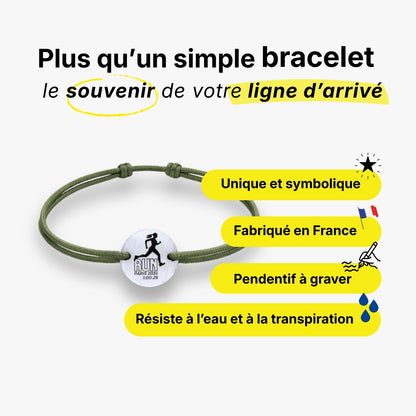 Bracelet Run Woman | Le souvenir de votre course