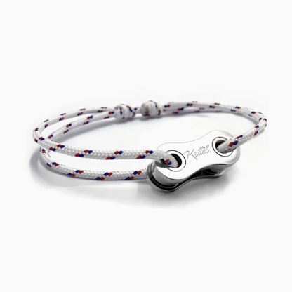 Bracelet Vélo Maillon | Plaqué Argent