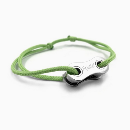 Bracelet Vélo Maillon | Plaqué Argent