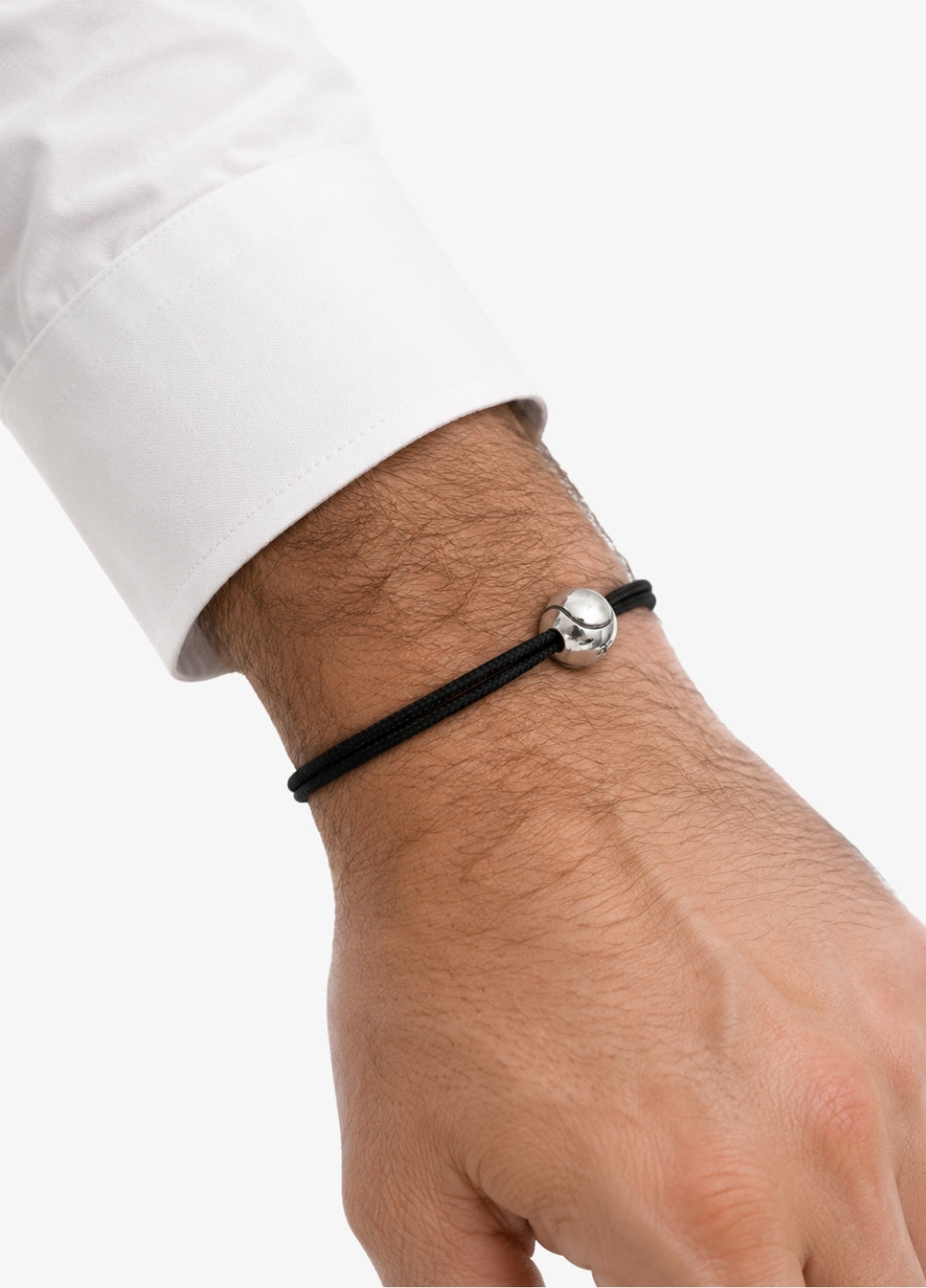 Bracelet Cordon Balle de Tennis | Silver