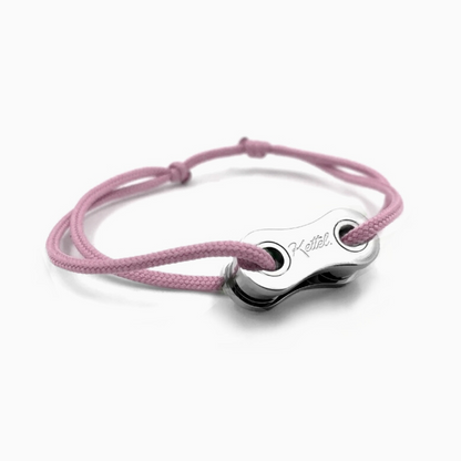 Bracelet Vélo Maillon | Plaqué Argent