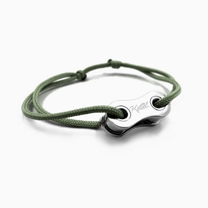 Bracelet Vélo Maillon | Plaqué Argent