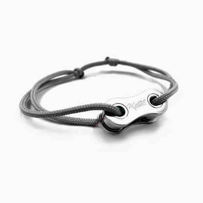 Bracelet Vélo Maillon | Plaqué Argent