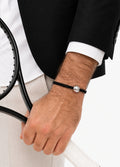 Bracelet Cordon Balle de Tennis | Silver