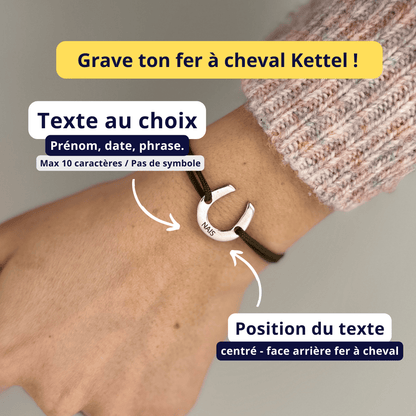 Bracelet Fer à Cheval | Plaqué Argent