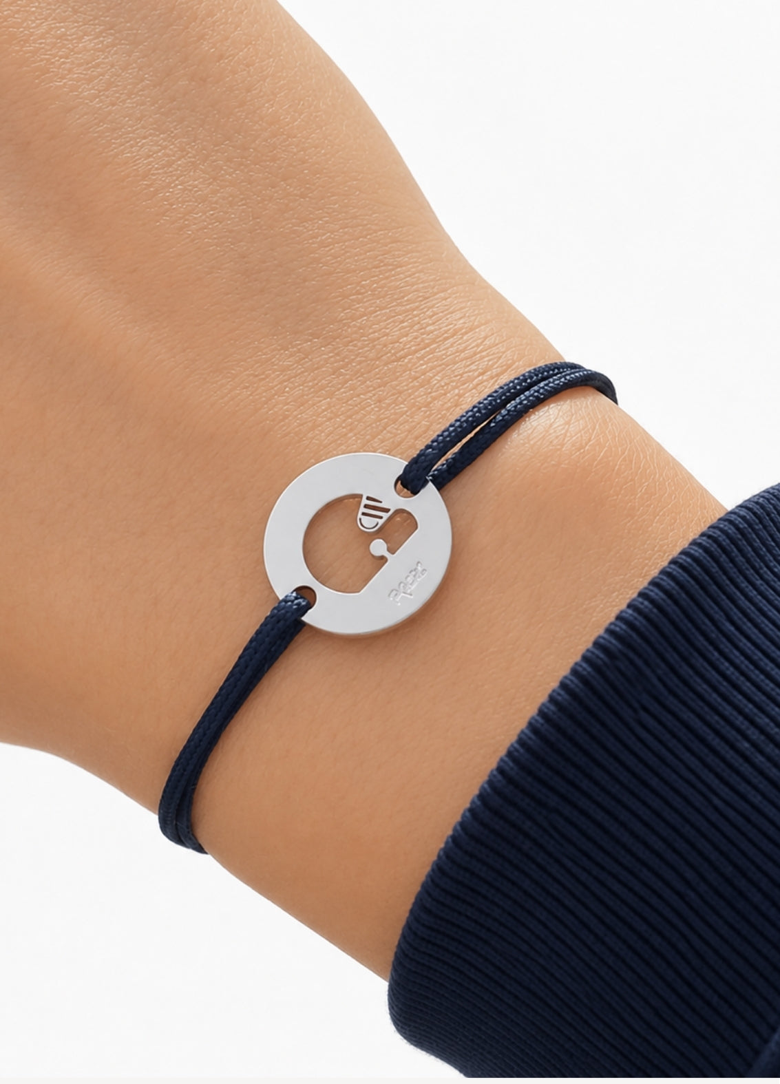 Bracelet Cordon MyMOTO | Silver