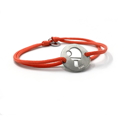 Bracelet MyPING-PONG - La Raquette | Plaqué Argent