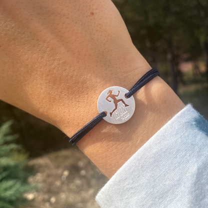 Bracelet MyRUNNING - La Coureuse | Plaqué Argent