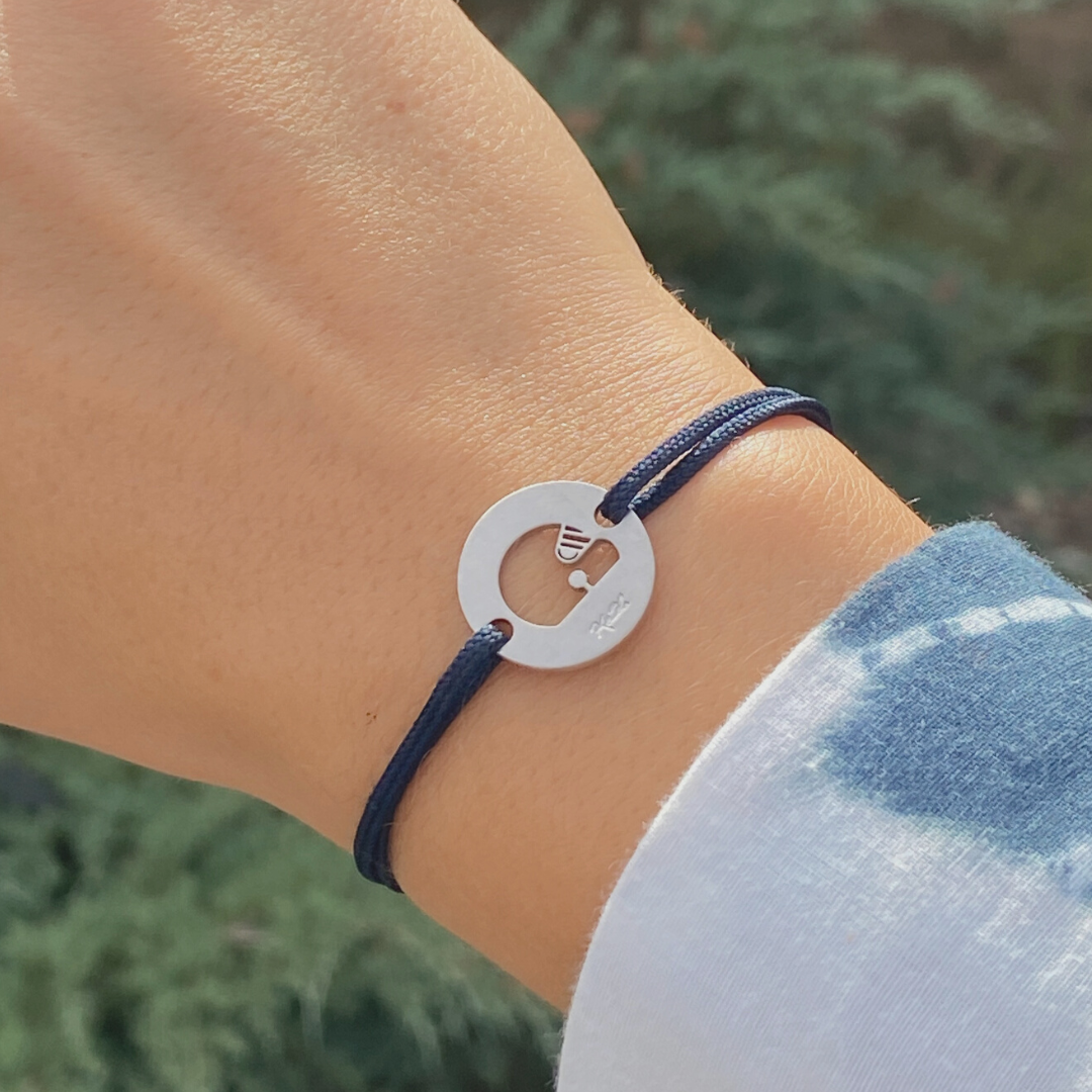 Bracelet MyMOTO Plaqué Argent
