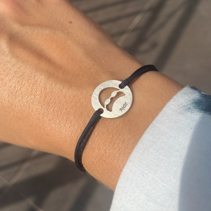 Bracelet MyNATATION - Le Bonnet | Plaqué Argent