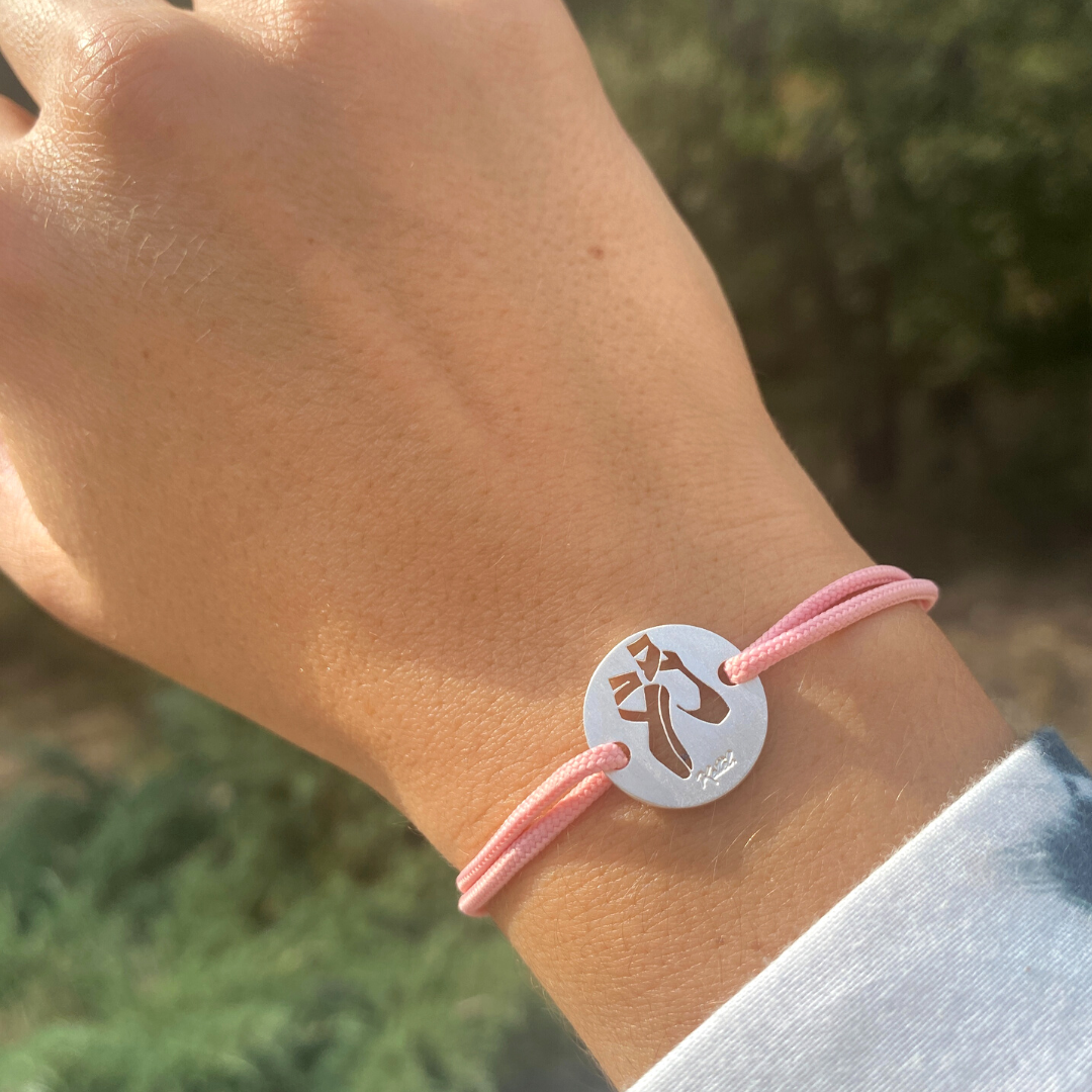 Bracelet MyDANSE - Les Chaussons Plaqué Argent