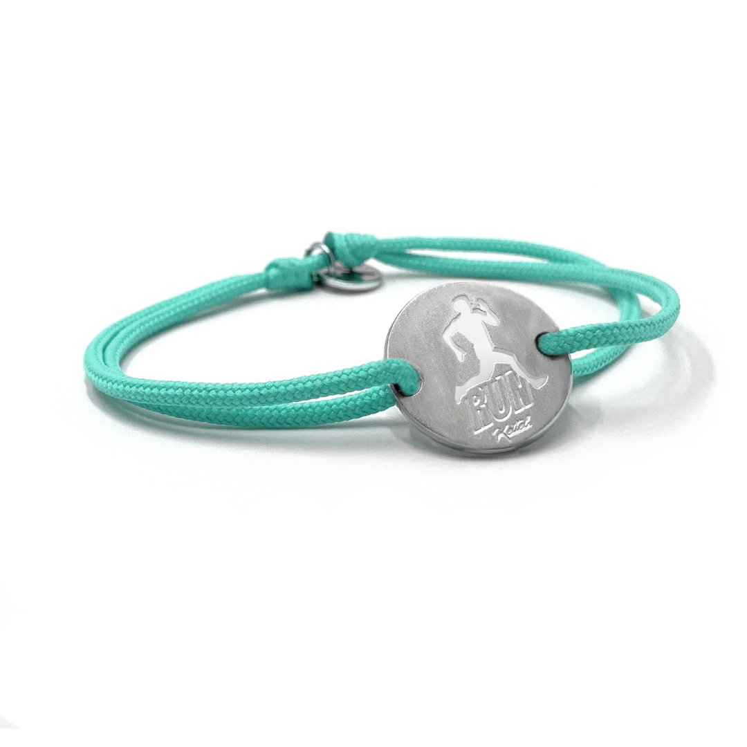 Bracelet MyRUNNING - Le Coureur Plaqué Argent