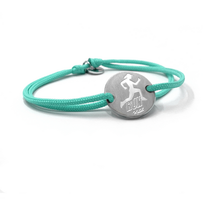 Bracelet MyRUNNING - La Coureuse | Plaqué Argent