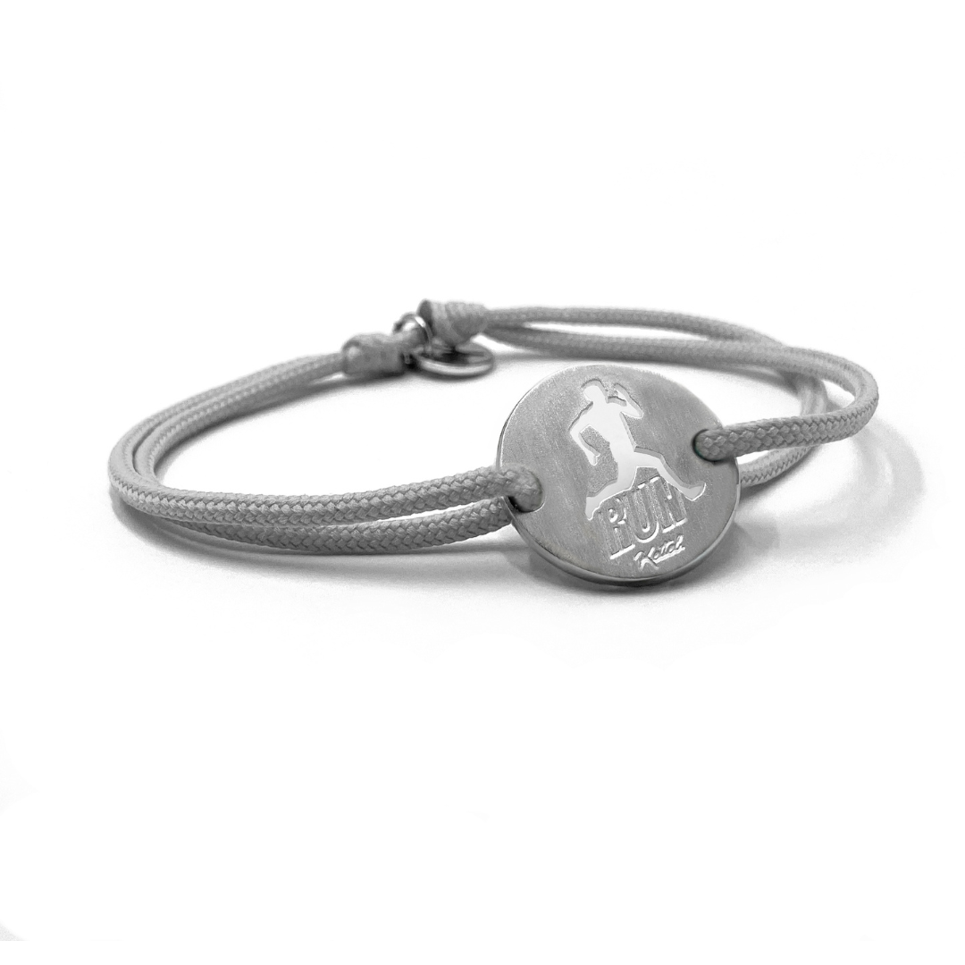 Bracelet MyRUNNING - Le Coureur Plaqué Argent