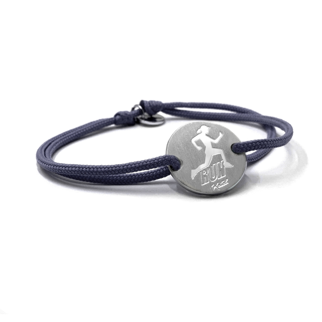 Bracelet MyRUNNING - La Coureuse - Argenté