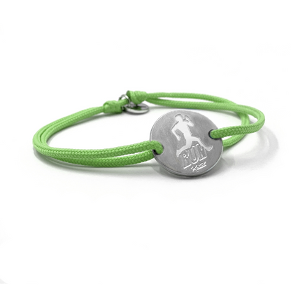 Bracelet MyRUNNING - Le Coureur | Plaqué Argent