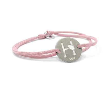 Bracelet MyRUGBY - L'Ovalie | Plaqué Argent