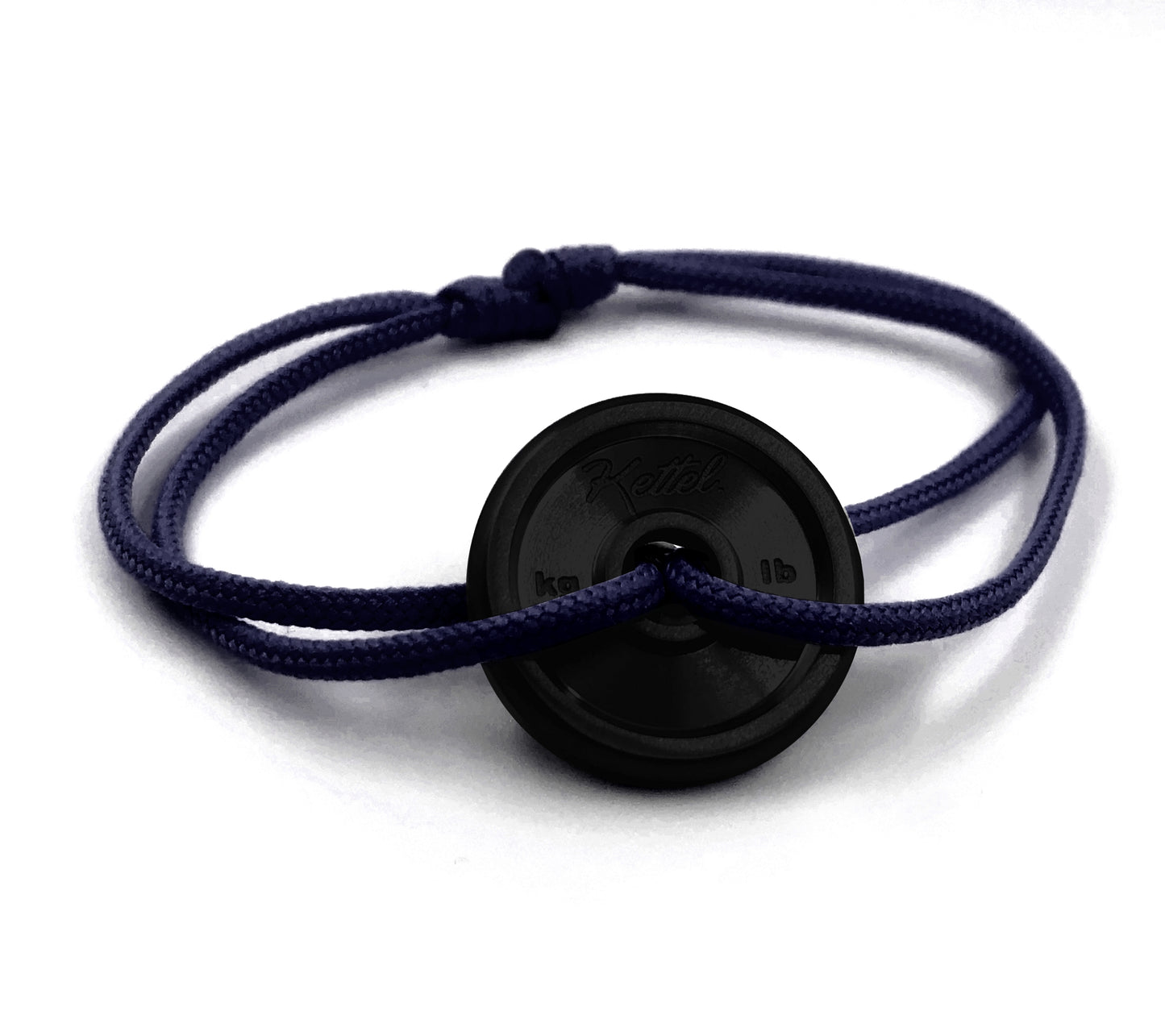 Bracelet Disque Olympique - Noir
