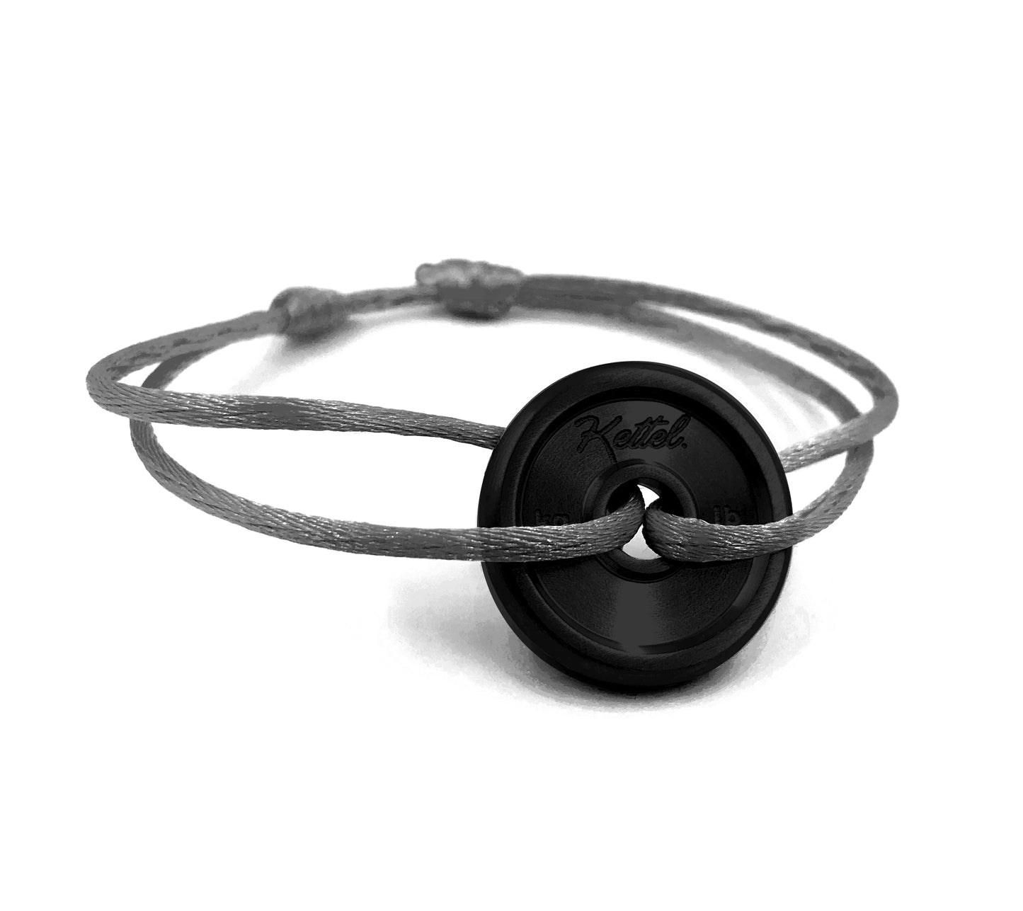Bracelet Disque Olympique - Noir