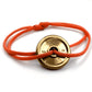Bracelet Disque Olympique - Doré