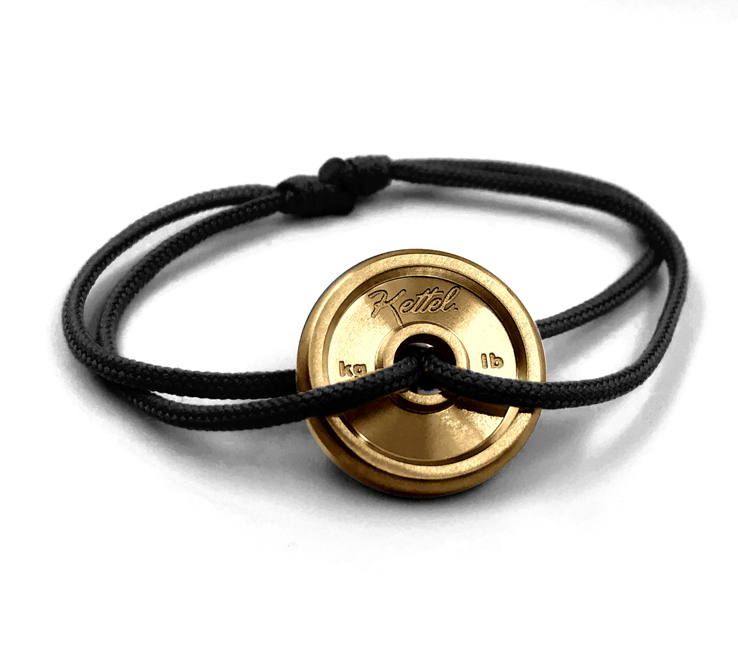 Bracelet Disque Olympique - Doré